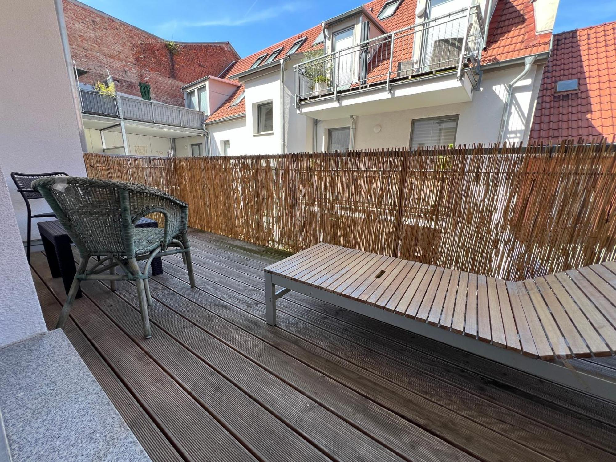 Balkon, Zentral, Modern, Erfurt City Exteriér fotografie